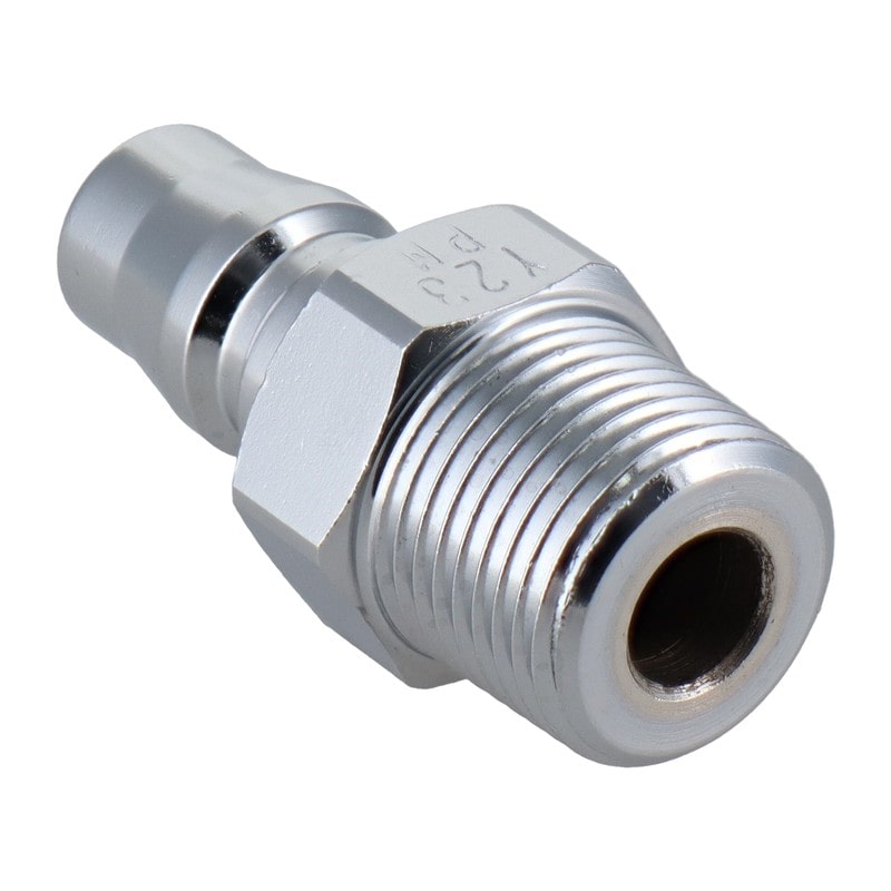 三共コーポレーション 4342803 エアー用プラグ R3/8テーパーオネジ #714007 1個(ご注文単位1個)【直送品】