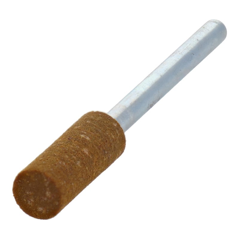 三共コーポレーション 4348644 RBK-06軸付ゴム砥石砥粒入り円筒型#220 1個（ご注文単位1個）【直送品】