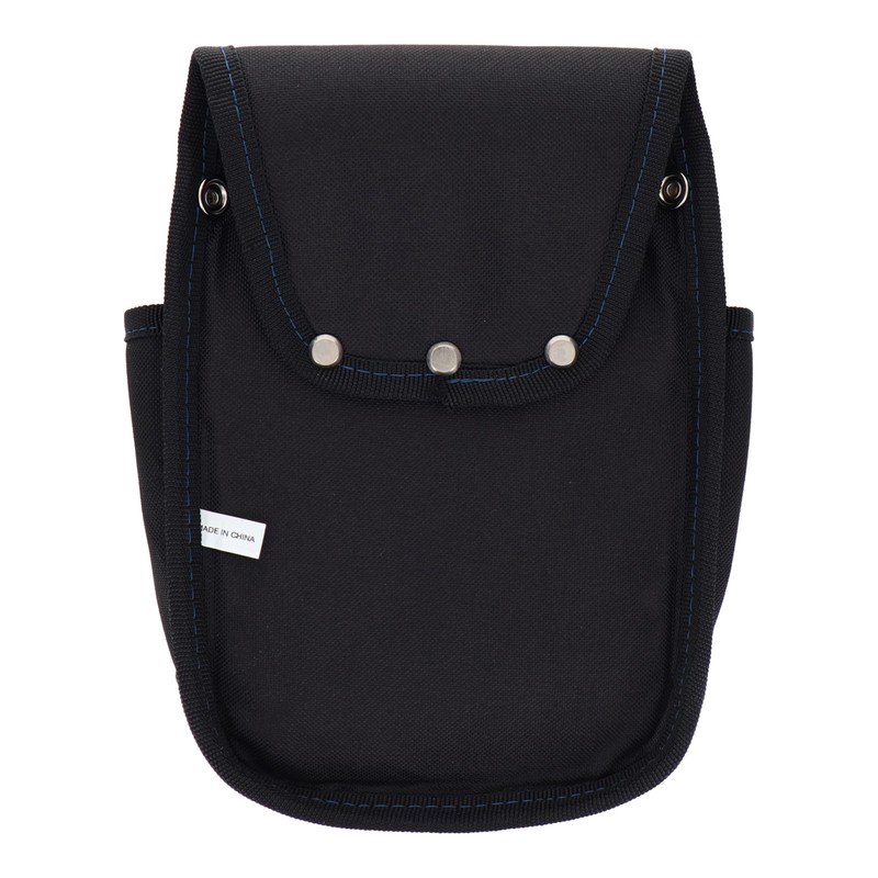 三共コーポレーション 4348950 2段腰袋 杢ブルー DTM-02S-BL 1個(ご注文単位1個)【直送品】