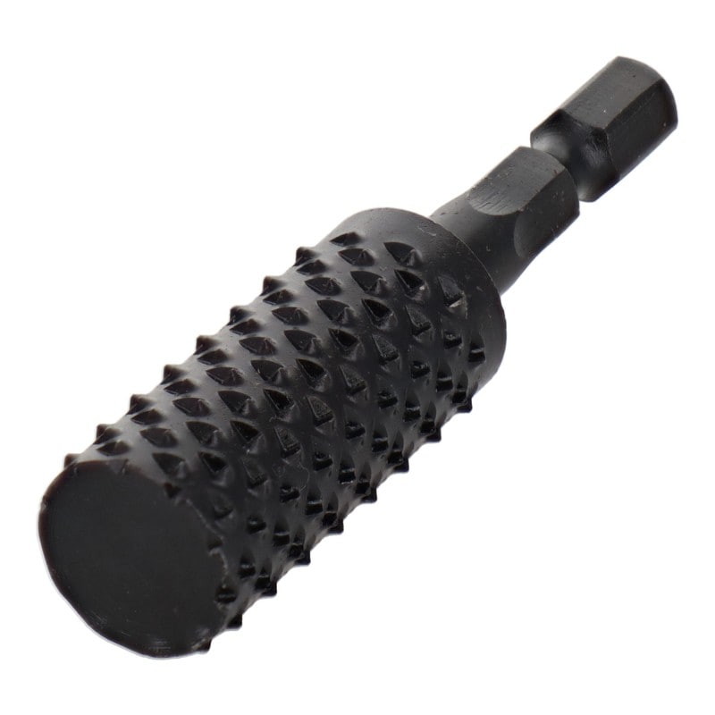 三共コーポレーション 4340413 六角軸回転ヤスリ イバラ目 円筒型 #402035 1個（ご注文単位1個）【直送品】