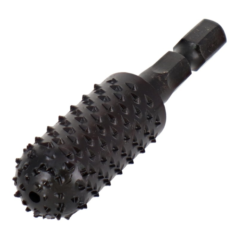 三共コーポレーション 4343044 六角軸回転ヤスリ イバラ目 円筒先丸型 #402036 1個（ご注文単位1個）【直送品】