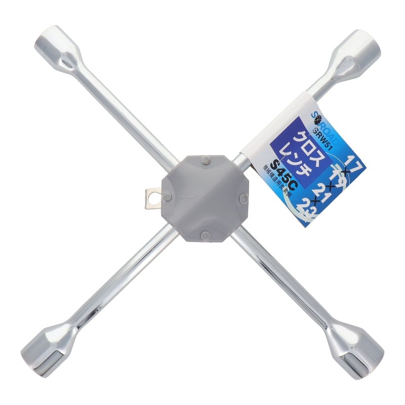 三共コーポレーション 4342083 クロスレンチ 17×19×21×23mm #315751 1個（ご注文単位1個）【直送品】