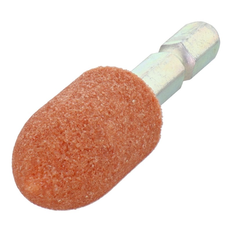 三共コーポレーション 4071306 WA6-44 六角軸軸付砥石 砲弾型 #60 #010448 1個（ご注文単位1個）【直送品】