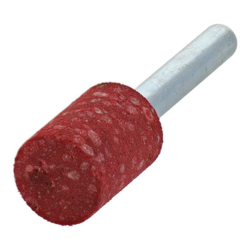 三共コーポレーション 4348651 RBK-13 軸付ゴム砥石砥粒入り 円筒型 #80 1個（ご注文単位1個）【直送品】