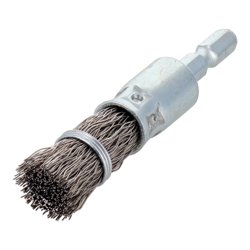 三共コーポレーション 4340479 六角軸筒型ブラシ ステンレス線 15mm #337075 1個（ご注文単位1個）【直送品】