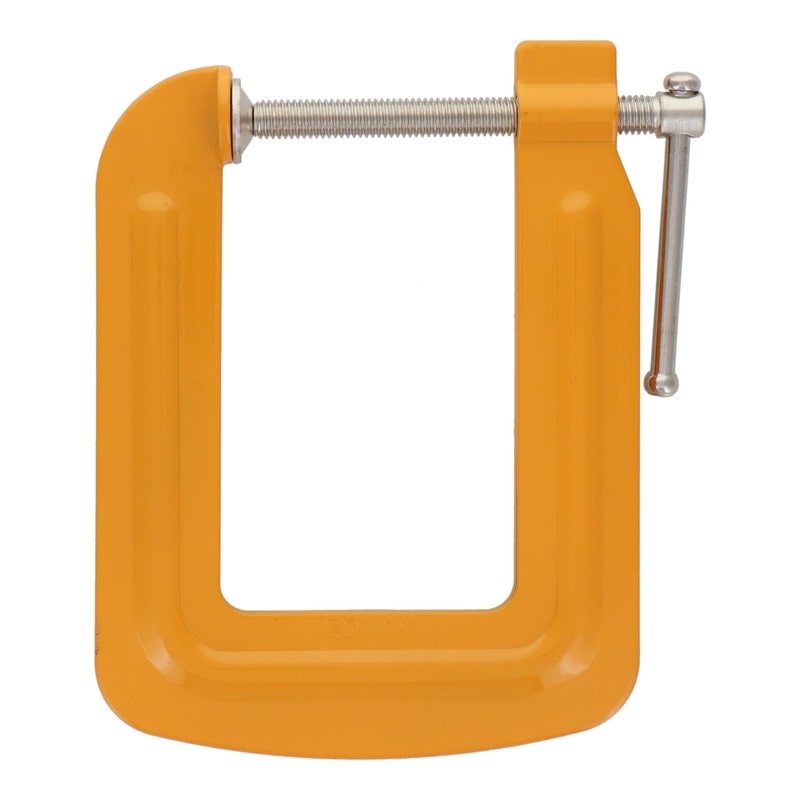 三共コーポレーション 4342089 鋼製Cクランプ深顎タイプ 50mm #315952 1個（ご注文単位1個）【直送品】