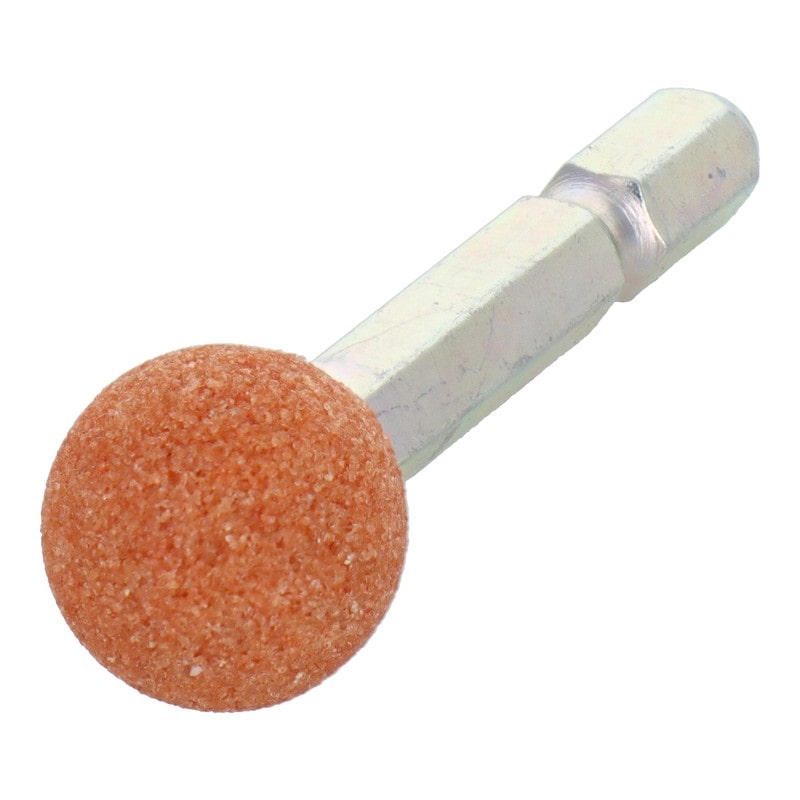 三共コーポレーション 4071302 WA6-40 六角軸軸付砥石 丸型 #60 #010444 1個（ご注文単位1個）【直送品】