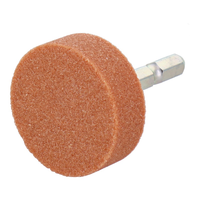 三共コーポレーション 4071303 WA6-41 六角軸軸付砥石 円筒型 #60 #010445 1個（ご注文単位1個）【直送品】