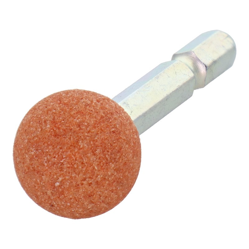 三共コーポレーション 4071305 WA6-43 六角軸軸付砥石 丸型 #60 #010447 1個（ご注文単位1個）【直送品】