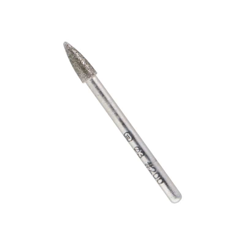 三共コーポレーション 4343193 ダイヤモンドロータリーバー 円錐砲弾型 4mm #000726 1個(ご注文単位1個)【直送品】