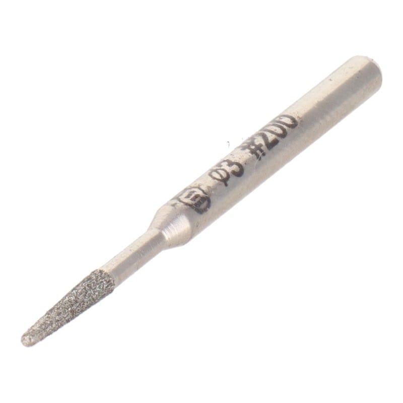 三共コーポレーション 4343196 ダイヤモンドロータリーバー 円錐型 3mm #000729 1個（ご注文単位1個）【直送品】