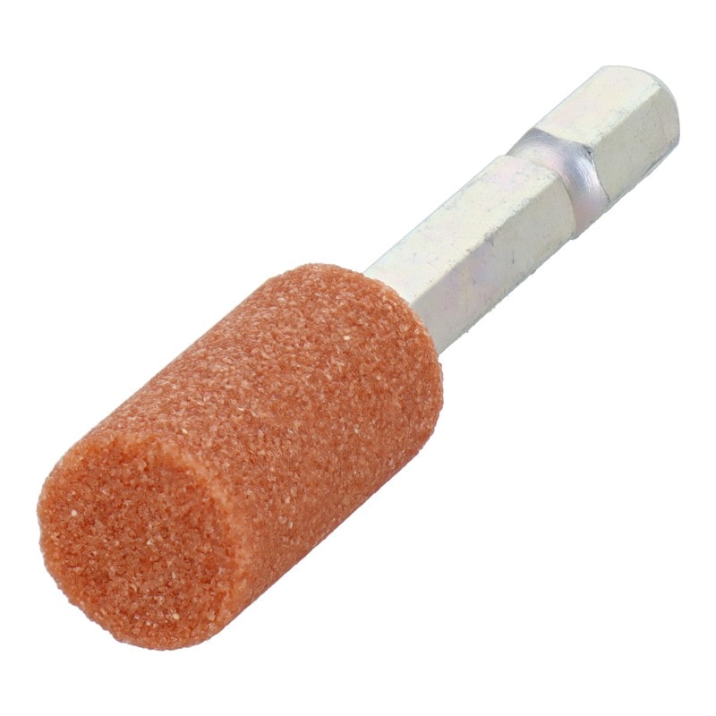 三共コーポレーション 4348638 WA6-15 六角軸軸付砥石 円筒型 #60 #010429 1個（ご注文単位1個）【直送品】