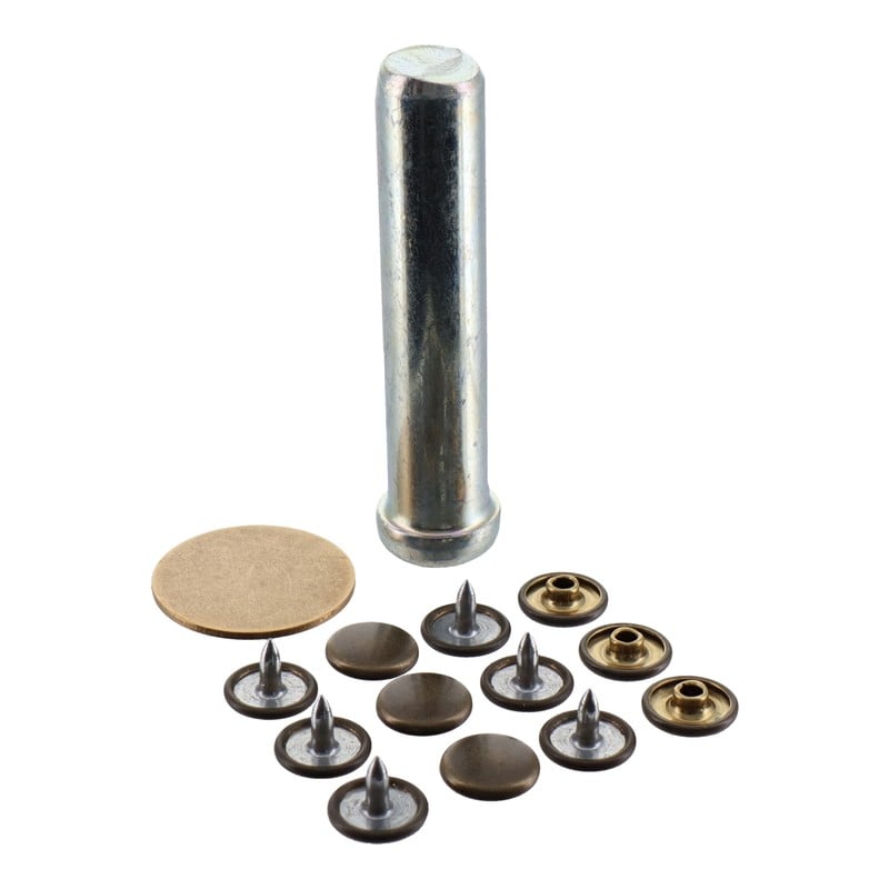 三共コーポレーション 4351977 カシメ一撃 大 アンティーク10組入 #606940 1個(ご注文単位1個)【直送品】