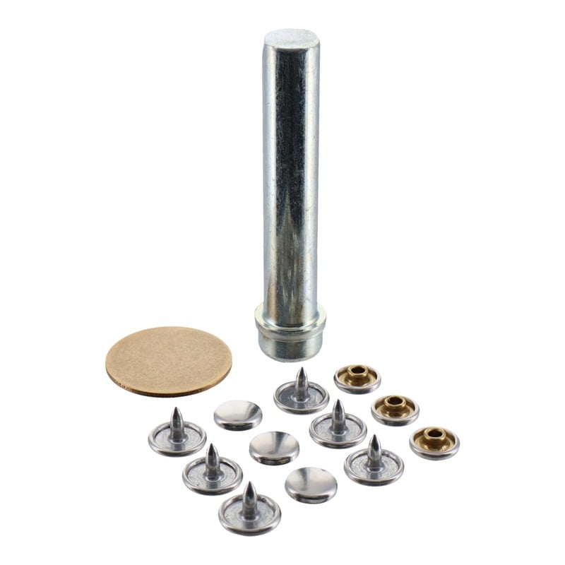 三共コーポレーション 4351978 カシメ一撃 中 シルバー10組入 #606941 1個(ご注文単位1個)【直送品】