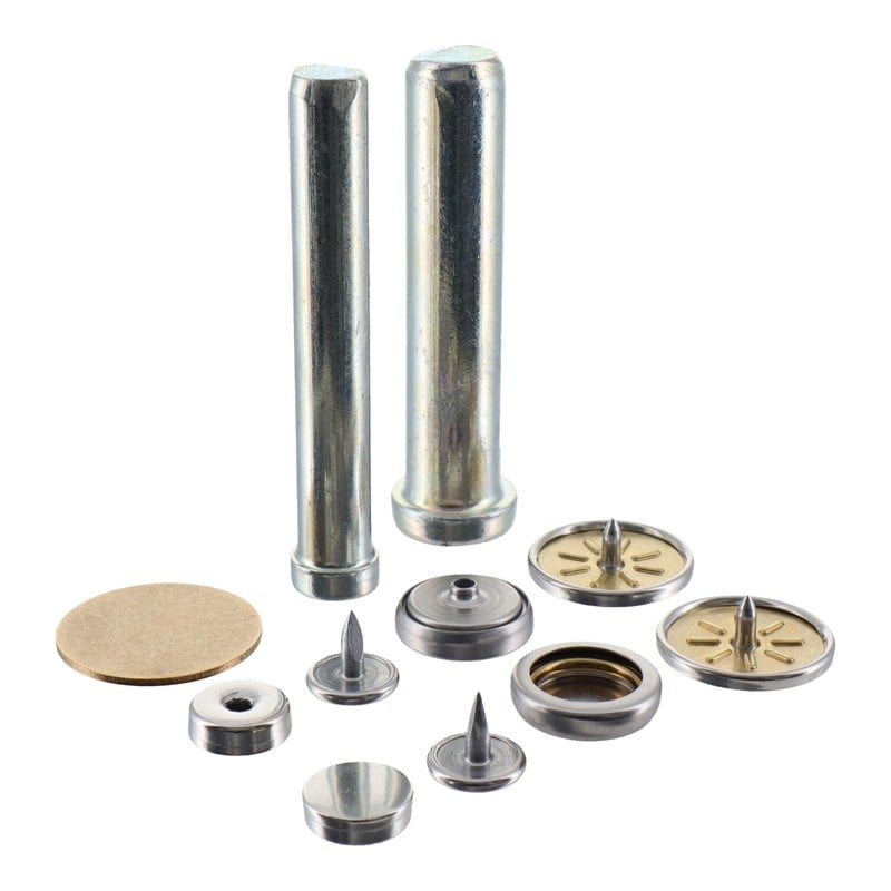 三共コーポレーション 4351984 ホック一撃 18mm シルバー刻印2組入 #606922 1個(ご注文単位1個)【直送品】