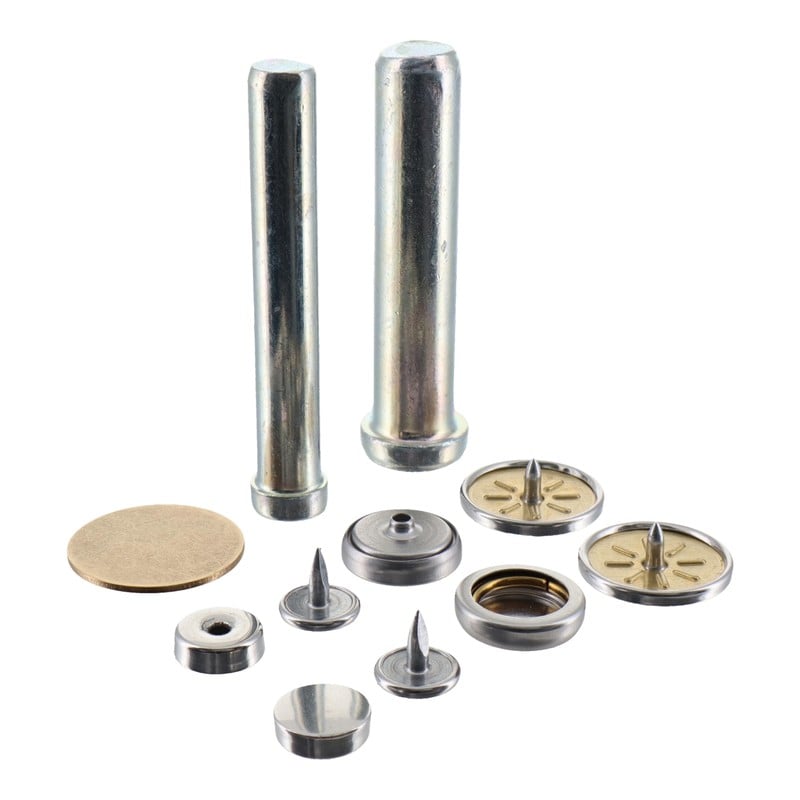 三共コーポレーション 4351985 ホック一撃 18mm シルバー2組入 #606923 1個(ご注文単位1個)【直送品】