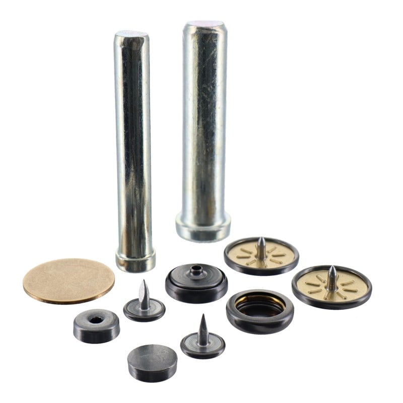 三共コーポレーション 4351986 ホック一撃 18mm 黒ニッケル2組入 #606924 1個(ご注文単位1個)【直送品】