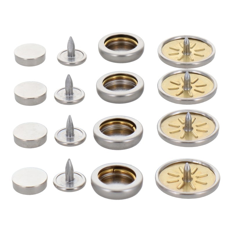 三共コーポレーション 4351992 ホック一撃 ホック玉 18mm SL刻印4組入 #606926 1個(ご注文単位1個)【直送品】