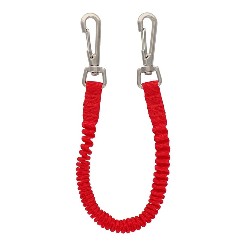 三共コーポレーション 4071237 布製安全コード ショートタイプ レッド #315635 1個（ご注文単位1個）【直送品】