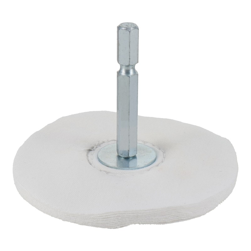 三共コーポレーション 4071344 六角軸軸付プラスチック仕上用布バフ 75mm #332308 1個(ご注文単位1個)【直送品】