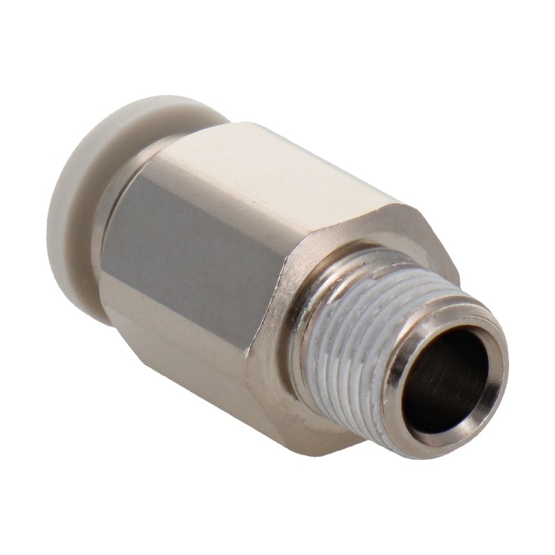 三共コーポレーション 4342708 ワンタッチ継手ハーフユニオンR1/8外径8mm #133502 1個(ご注文単位1個)【直送品】