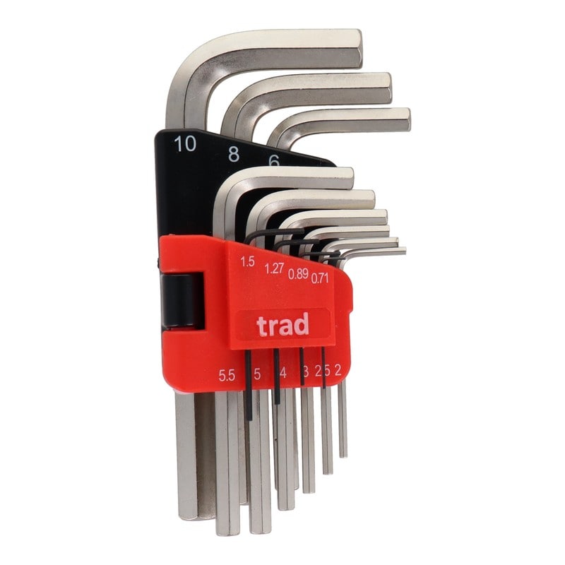 三共コーポレーション 434459 13pcs.マイクロ六角L型レンチセット #820395 1個（ご注文単位1個）【直送品】