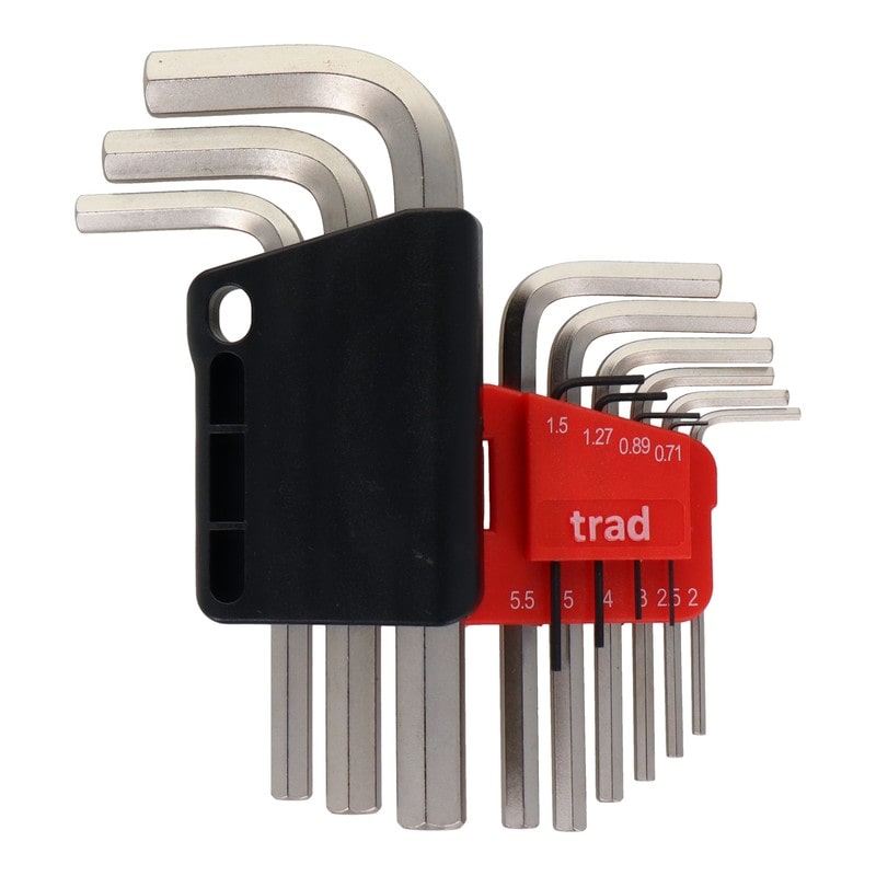 三共コーポレーション 434459 13pcs.マイクロ六角L型レンチセット #820395 1個(ご注文単位1個)【直送品】