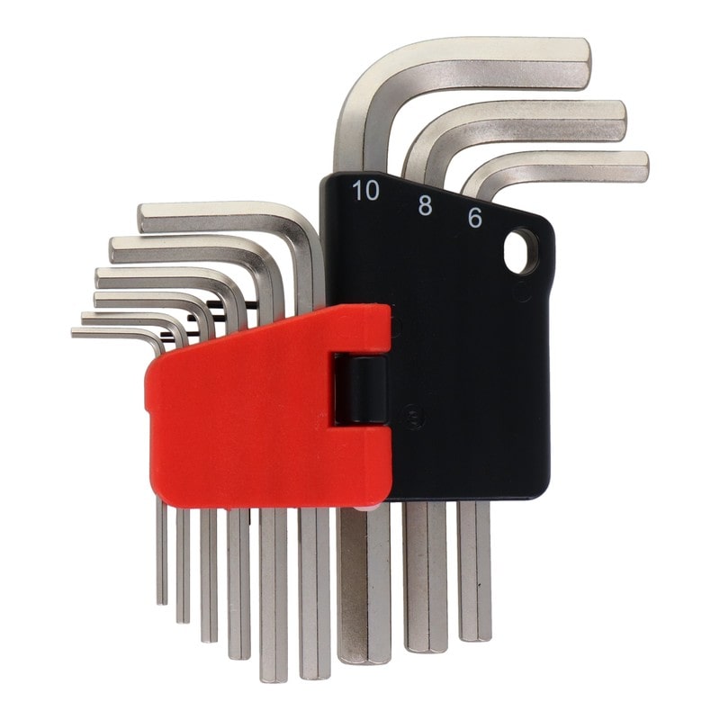 三共コーポレーション 434459 13pcs.マイクロ六角L型レンチセット #820395 1個(ご注文単位1個)【直送品】