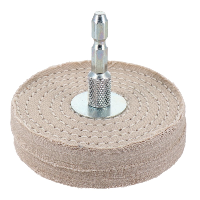 三共コーポレーション 4343082 六角軸軸付布バフ 75mm #010157 1個(ご注文単位1個)【直送品】