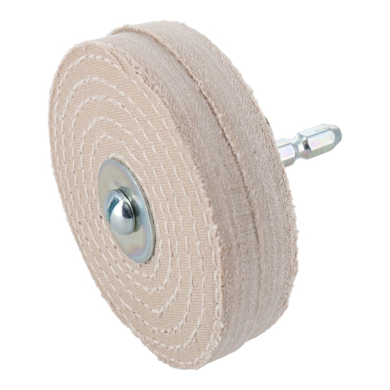 三共コーポレーション 4343082 六角軸軸付布バフ 75mm #010157 1個（ご注文単位1個）【直送品】