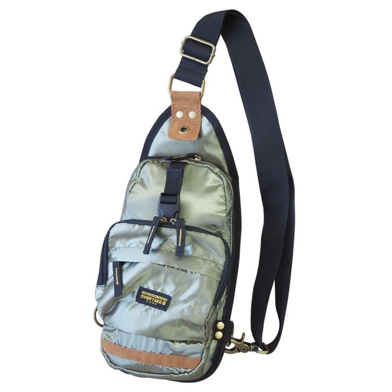 三共コーポレーション 4344712 マルチボディバッグ カーキ #582254 1個（ご注文単位1個）【直送品】