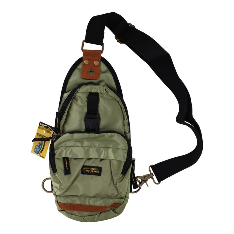 三共コーポレーション 4344712 マルチボディバッグ カーキ #582254 1個（ご注文単位1個）【直送品】