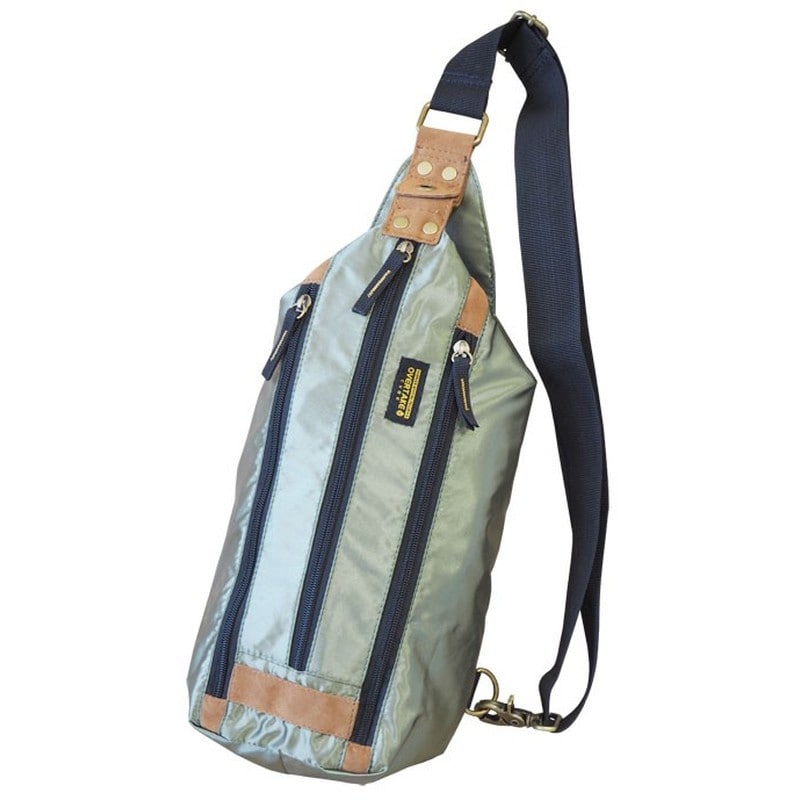 三共コーポレーション 4344713 マルチボディバッグ カーキ #582255 1個（ご注文単位1個）【直送品】