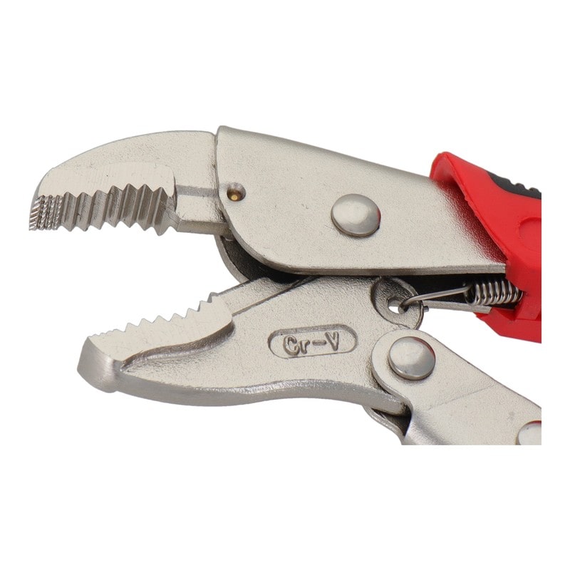 三共コーポレーション 4341147 グリップ付バイスプライヤー 175mm #820471 1個（ご注文単位1個）【直送品】