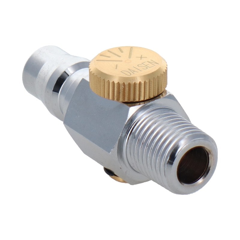 三共コーポレーション 4342789 流量調整プラグ オネジ型 #133128 1個（ご注文単位1個）【直送品】