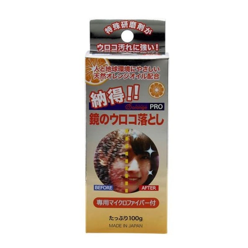 三共コーポレーション 4352074 ドーイチあっ とオレンジプロ鏡ウロコ落とし100g 1個（ご注文単位1個）【直送品】