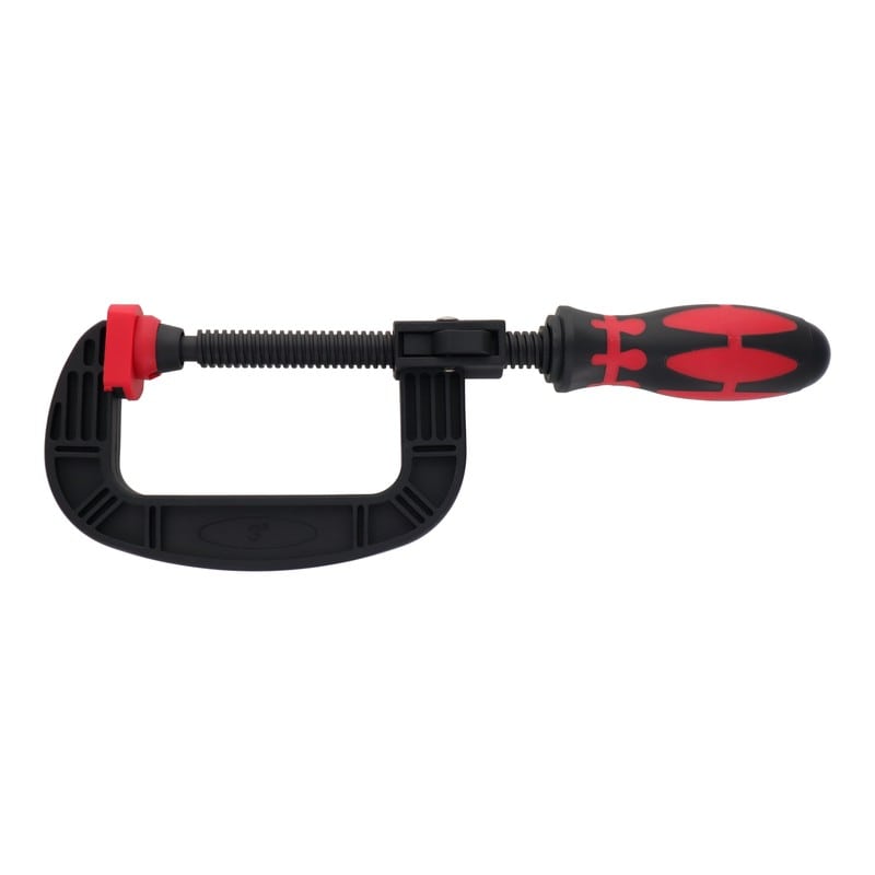 三共コーポレーション 4342147 C型パワークランプ 75mm #350157 1個（ご注文単位1個）【直送品】