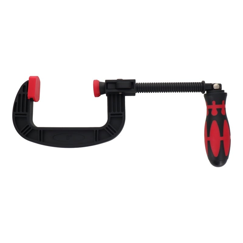 三共コーポレーション 4342147 C型パワークランプ 75mm #350157 1個(ご注文単位1個)【直送品】