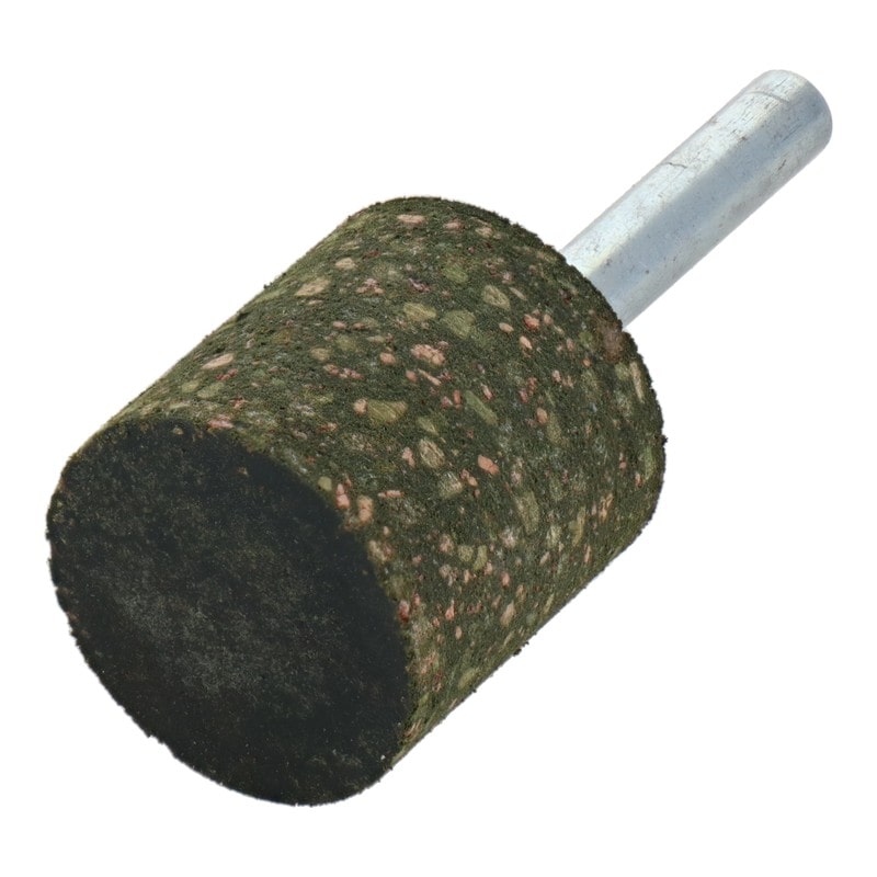 三共コーポレーション 4348658 RBK-20軸付ゴム砥石砥粒入り円筒型#120 1個（ご注文単位1個）【直送品】