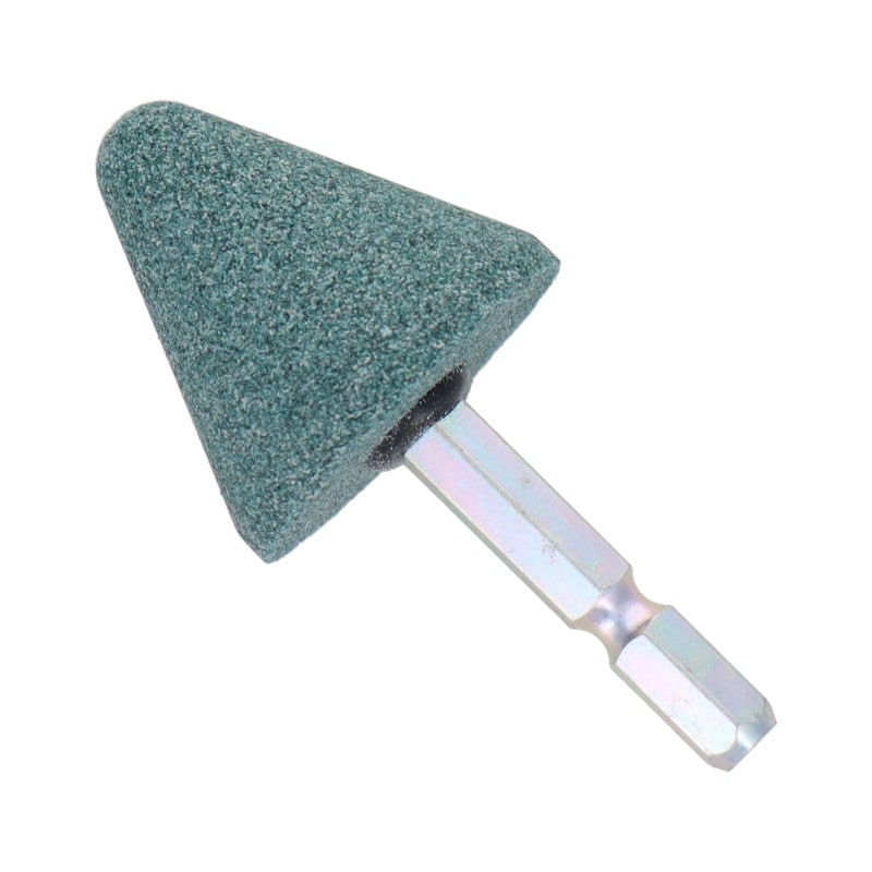 三共コーポレーション 4352022 GC6-28 六角軸軸付砥石 傘型 #80 #010468 1個（ご注文単位1個）【直送品】