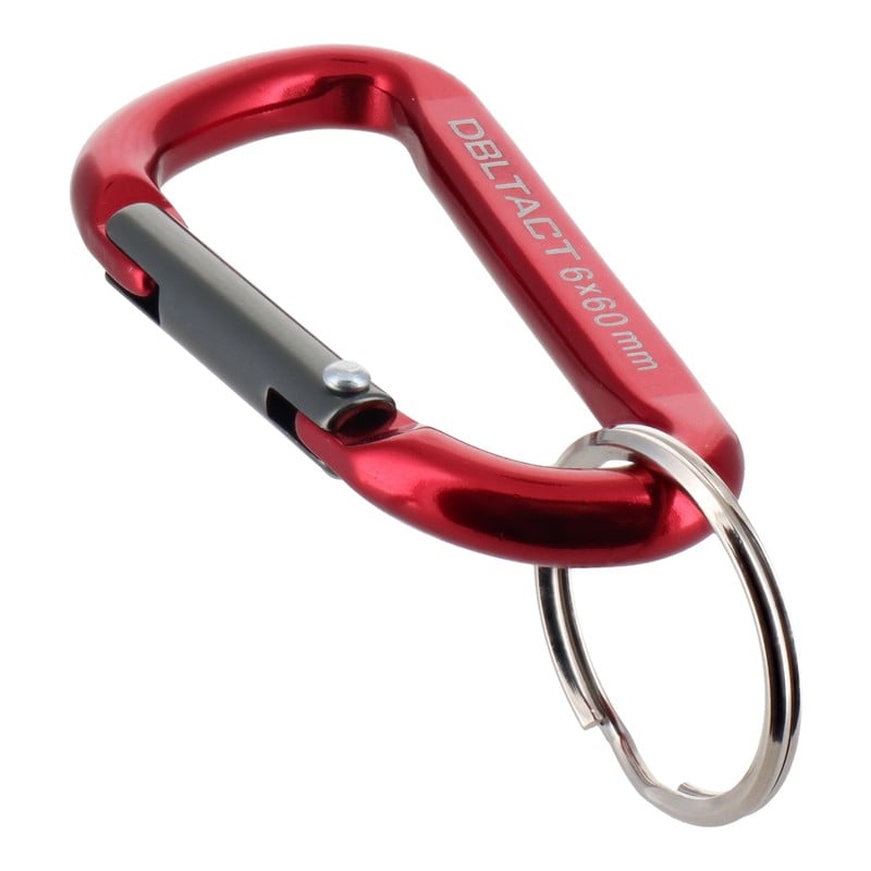 三共コーポレーション 4071250 アルミカラビナスタンダードφ6mmRDXガンメタS #360312 1個（ご注文単位1個）【直送品】