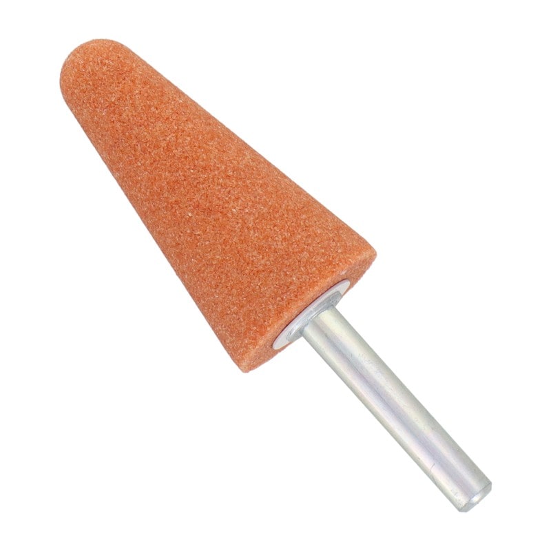 三共コーポレーション 4343018 WA-34H 軸付砥石 傘型 #60 #010234 1個(ご注文単位1個)【直送品】