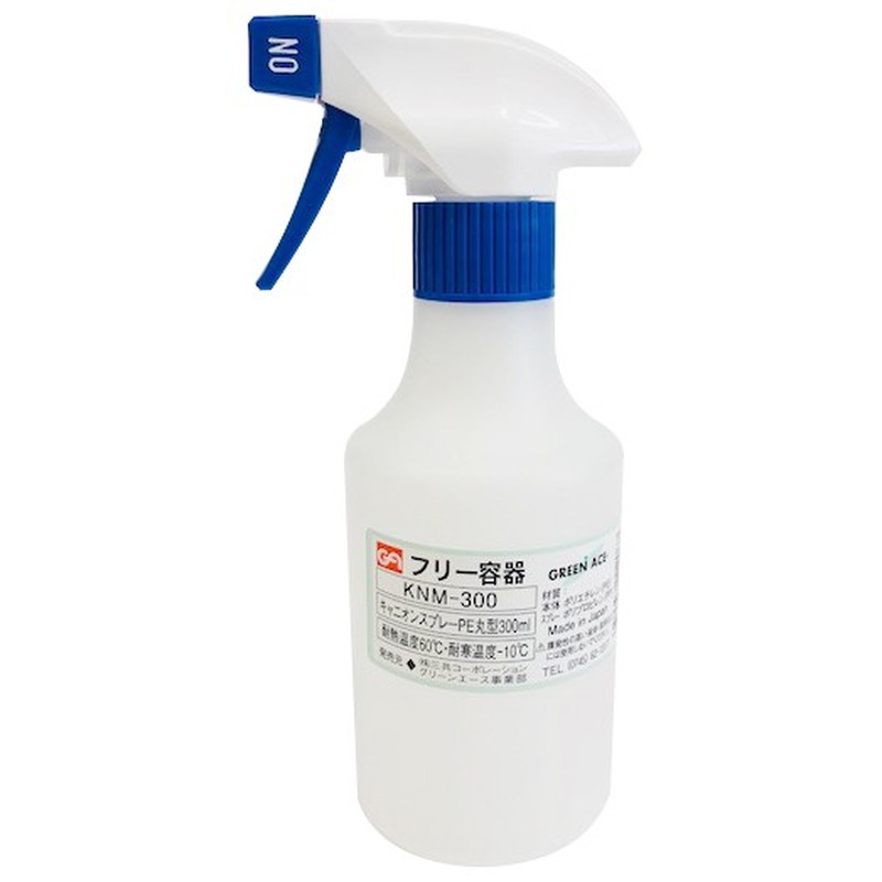 三共コーポレーション 4349021 キャニオンスプレー 丸型 PE 300mL KNM-300 1個(ご注文単位1個)【直送品】