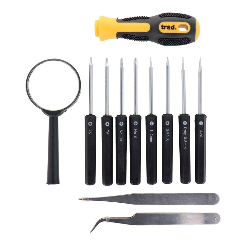 三共コーポレーション 4342429 11pcs.精密ドライバーセット #820386 1個（ご注文単位1個）【直送品】