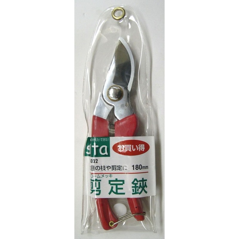 三共コーポレーション 4344263 お買い得 クロームメッキ剪定鋏 #331002 1個（ご注文単位1個）【直送品】