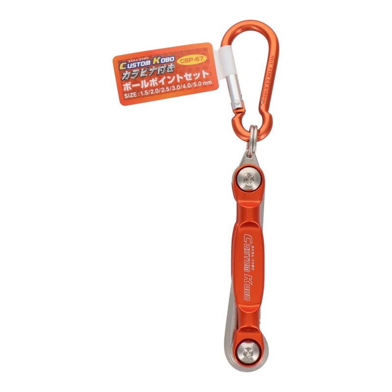 三共コーポレーション 4342387 カラビナ付きボールポイントセット #820209 1個(ご注文単位1個)【直送品】