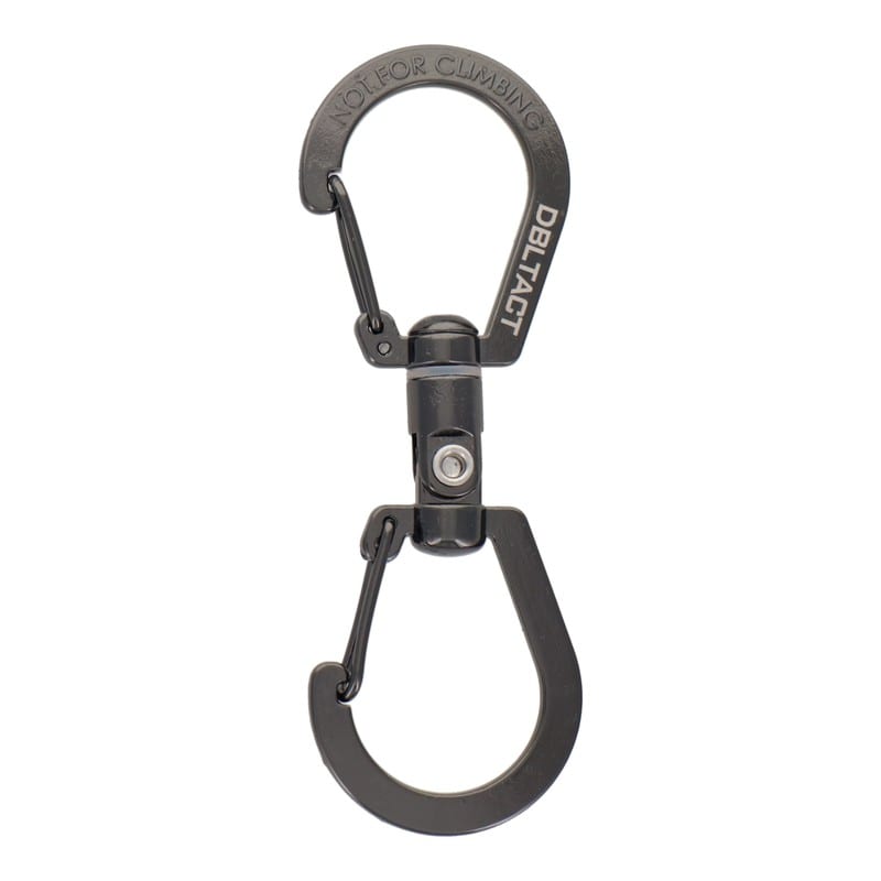 三共コーポレーション 4353408 S型ユニバーサルカラビナ 80mm ガンメタ #360518 1個(ご注文単位1個)【直送品】