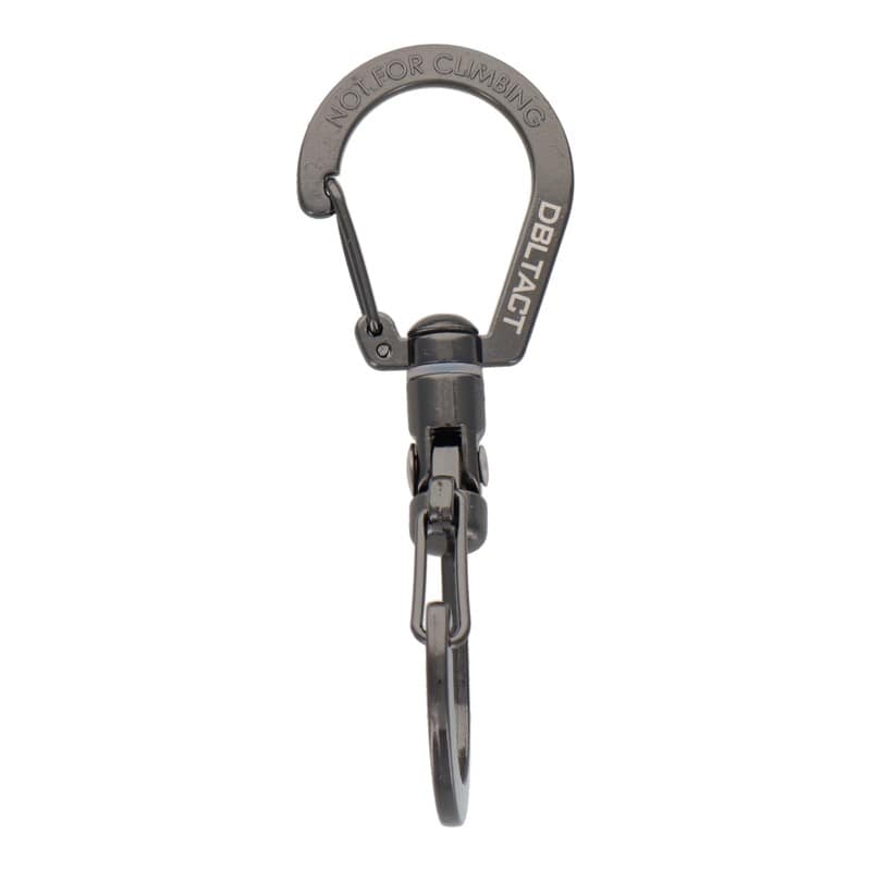 三共コーポレーション 4353408 S型ユニバーサルカラビナ 80mm ガンメタ #360518 1個(ご注文単位1個)【直送品】