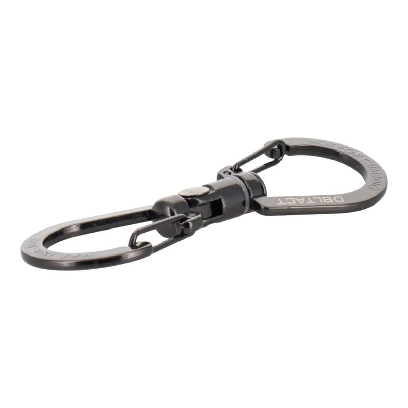 三共コーポレーション 4353408 S型ユニバーサルカラビナ 80mm ガンメタ #360518 1個(ご注文単位1個)【直送品】