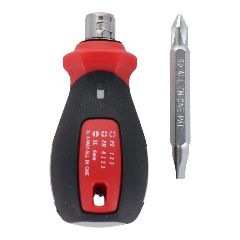 三共コーポレーション 4340094 8WAYユニバーサルドライバー 35mm #330212 1個（ご注文単位1個）【直送品】